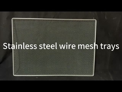 Stainless steel wire mesh tray