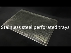 stainless steel perforated tray