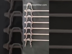 304 স্টেইনলেস স্টীল রড ওয়্যার জাল কনভেয়র বেল্ট